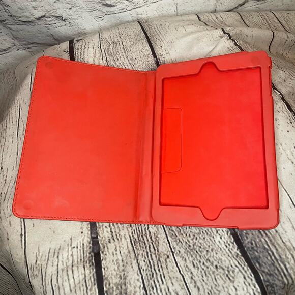 Kate Spade Le Pavillion iPad Mini folio case black white red polka dots - Picture 3 of 3